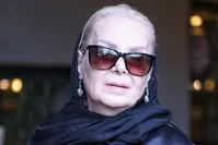 کاترین ستاره زن پیش از انقلاب به سعادت‌آباد رفت و خاطرات را زنده کرد!
