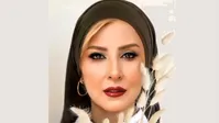 تصویری از مرجانه گلچین با استایل چارلی چاپلین
