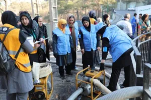 برگزاری نخستین مانور آمادگی بانوان تهران در برابر بحران