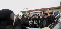 تصاویر| مراسم وداع با پیکر‌های ورزشکاران فوت‌شده در زلزله ترکیه