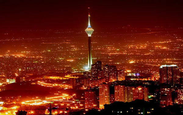 برج میلاد ایران- ارتفاع برج: 435 مت
