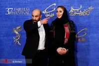 تصاویر| محسن تنابنده و همسرش در فیلم فجر