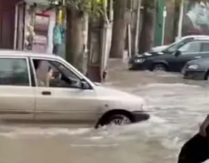 علی‌آباد کتول زیر آب رفت
