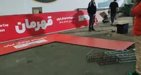 عکس‌| سکوی ویژه برای "جشن قهرمانی" پرسپولیس!