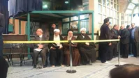 افسوس‌و‌اندوه از درگذشت فرزندعزیز‌انقلاب/پیکر ‌آيت‌الله در داخل ضریح‌امام آرام می‌گیرد+تصاویر