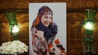 تصویری از خانه ابدی زهره حمیدی در بهشت زهرا