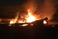 تصاویر| محل شهادت سردار قاسم سلیمانی