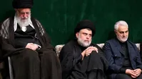 معنای حضور مقتدی صدر در مراسم شام غریبان بیت رهبری چیست؟