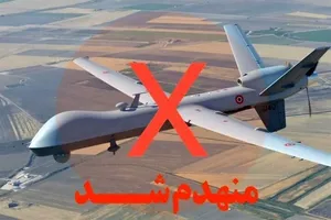 انهدام ‌یک پهپاد در ‌بندر امام خمینی‌
