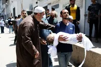 افزایش شمار شهدای فلسطینی جنگ غزه به ۲۴۳ نفر