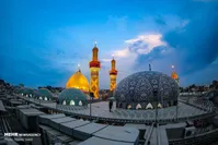 تصاویر| کربلا در شب اربعین