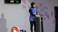 کولاک دختر وزنه‌بردار ایران در قطر با طعم رکوردشکنی