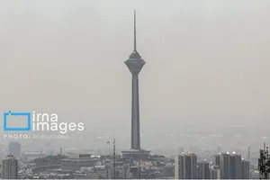هشدار سطح نارنجی گرد و غبار در تهران