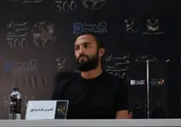 عکس/امیر جدیدی در زمین بازی