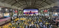 تصاویر| گرامیداشت جانباختگان حادثه متروپل آبادان