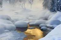 تصاویر/جلوه‌های زیبای زمستان