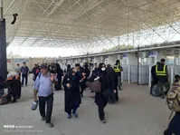 تصاویر| موج بازگشت زائران