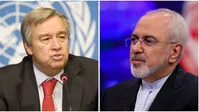 ظریف در نامه‌ای خطاب به دبیرکل سازمان ملل: جنایت جنگی در نطنز نباید بدون تنبیه باقی بماند