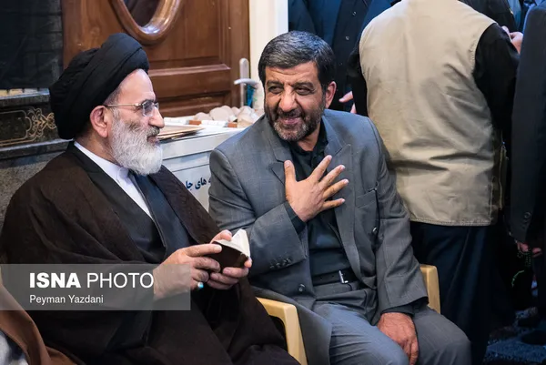 عزت الله ضرغامی و حجت الاسلام تقوی