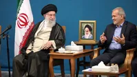 دیدار پزشکیان با رهبر انقلاب پیش از سفر به آمریکا