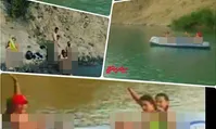 انتشار عکس‌های بی‌حجاب در دریاچه ولشت+تصویر
