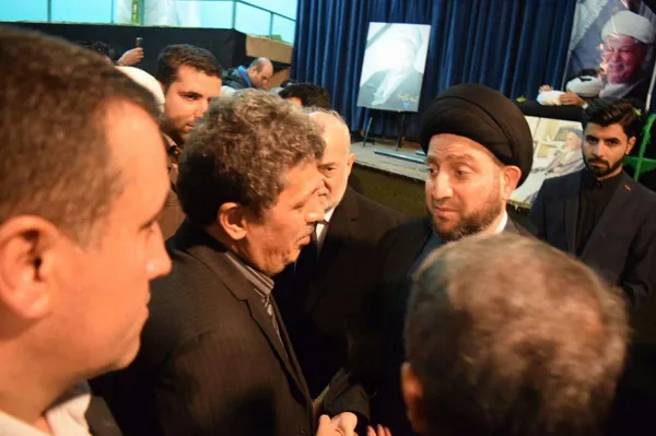  عمار حکیم در حسینیه جماران