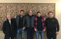 بازگشت بادامکی به جمع مشکی‌پوشان+عکس