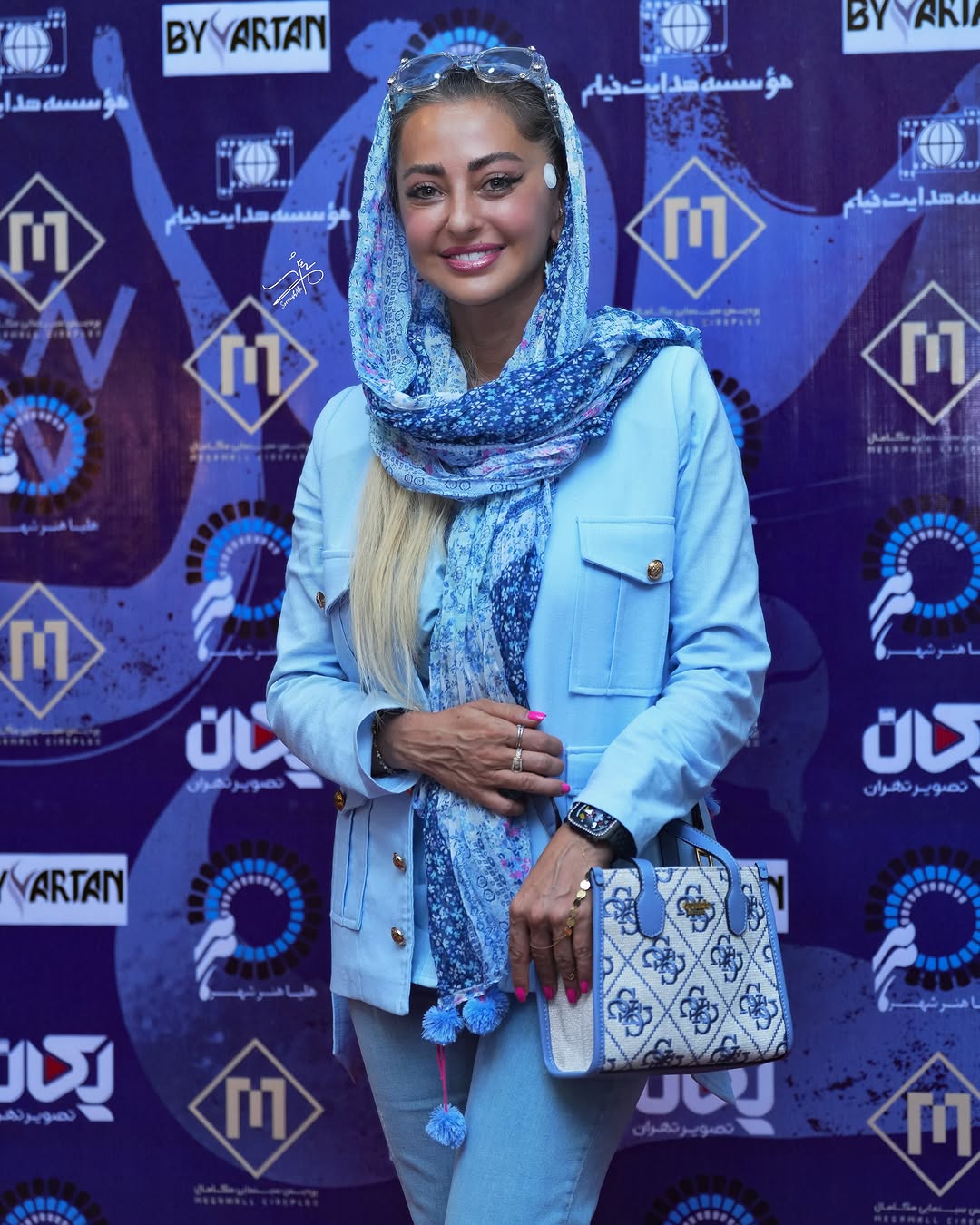 عکس | حضور نفیسه روشن در اکران فیلم سینمایی ماه پنهان