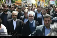 رییس‌جمهور: برای رسیدن به تمام اهدافمان راه 22 بهمن باید ادامه یابد