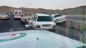 ۷ مصدوم در تصادف جاده خوی ـ سلماس