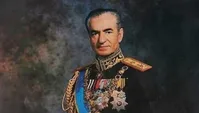 عکسی از محمدرضا پهلوی و فرح در فرودگاه رُم