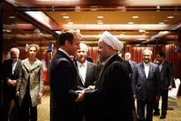 اعلام خبر سفر ماکرون‌به‌تهران‌از تلویزیون‌فرانسه