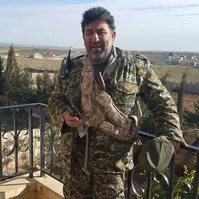 سعید حدادیان در سوریه+عکس