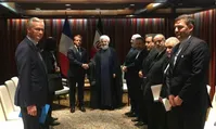 روحانی و مکرون دیدار کردند| انتقاد روحانی از بیانیه مشترک تروئیکای اروپایی+عکس
