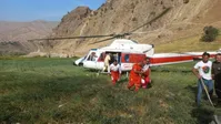 سقوط یک خانم در دره گردشگری بارز لردگان