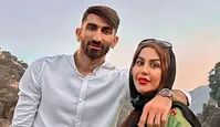 عکس| استایل سیاه‌وسفید بیرانوند در جشن تولد همسرش