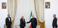 جزئیات دیدار وزیر خارجه عراق با لاریجانی + عکس