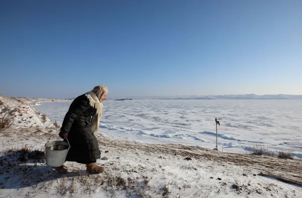 لیوبوف مورخودوا ۷۹ ساله اهل روستایی در استان ایرکوتسک روسیه