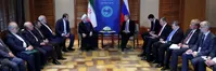 جزئیات دیدارهای رئیس‎جمهور در چین/از رایزنی با پوتین درباره برجام تا گفت‎وگو با همسایگان درباره امنیت مرزها+تصاویر
