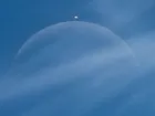 عکس روز ناسا از چهره زهره پشت ماه