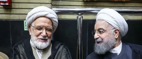تصاویر | از پزشکیان تا روحانی و کروبی؛ حضور چهره های سیاسی در یک مراسم