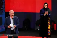 استایل خاص پدر روح‌الله زم در خاکسپاری سعید راد