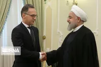 تصاویر| دیدار وزیر خارجه آلمان با روحانی