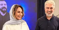 عکس/ «مهدی پاکدل و رعنا آزادی ور» در پشت صحنه سریال جیران سال ۱۴۰۰