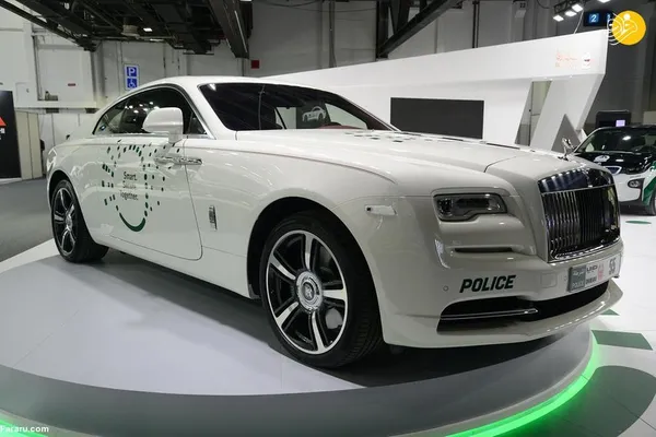 رولزرویس Wraith لوکس ترین خودروی پلیس دبی
