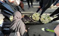 تصاویر| استقبال هنرمندان مشهور از پیکر آتیلا پسیانی