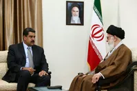 تصویر/دیدار رئیس‌جمهور ونزوئلا با رهبر انقلاب