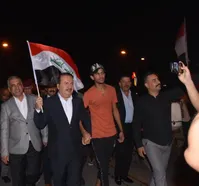 تظاهرات در بغداد آغاز شد+عکس