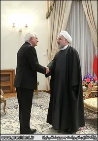 تصاویر| دیدار جوزپ بورل با روحانی