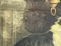 میخی که به اثر کمال الملک آسیب زد